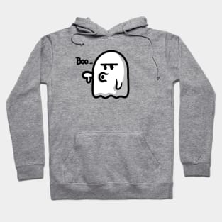 Boo Ghost Design Hoodie